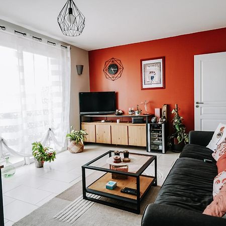 T3 Cosy Et Lumineux Avec Garage A 2 Pas Du Centre ! Apartman Nîmes Kültér fotó